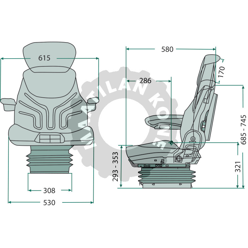 Istuin Maximo Comfort - Image 2