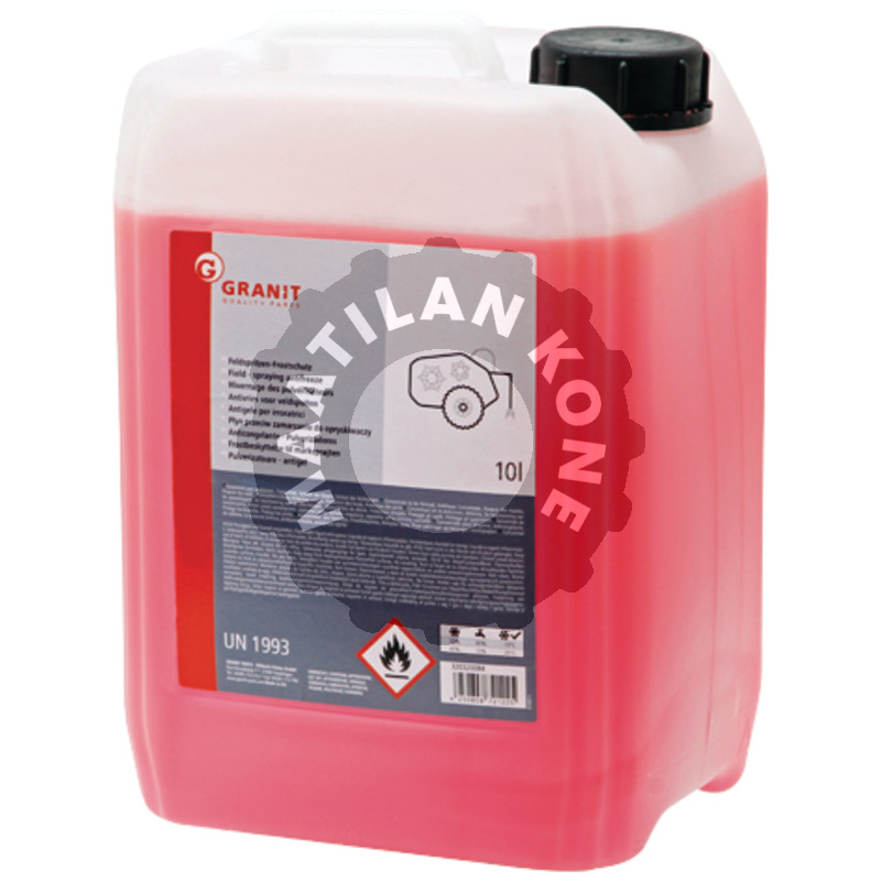 Jäätymisenestotiiviste kasvinsuojeluruiskuihin