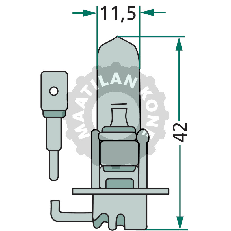 Halogeenipolttimo H3