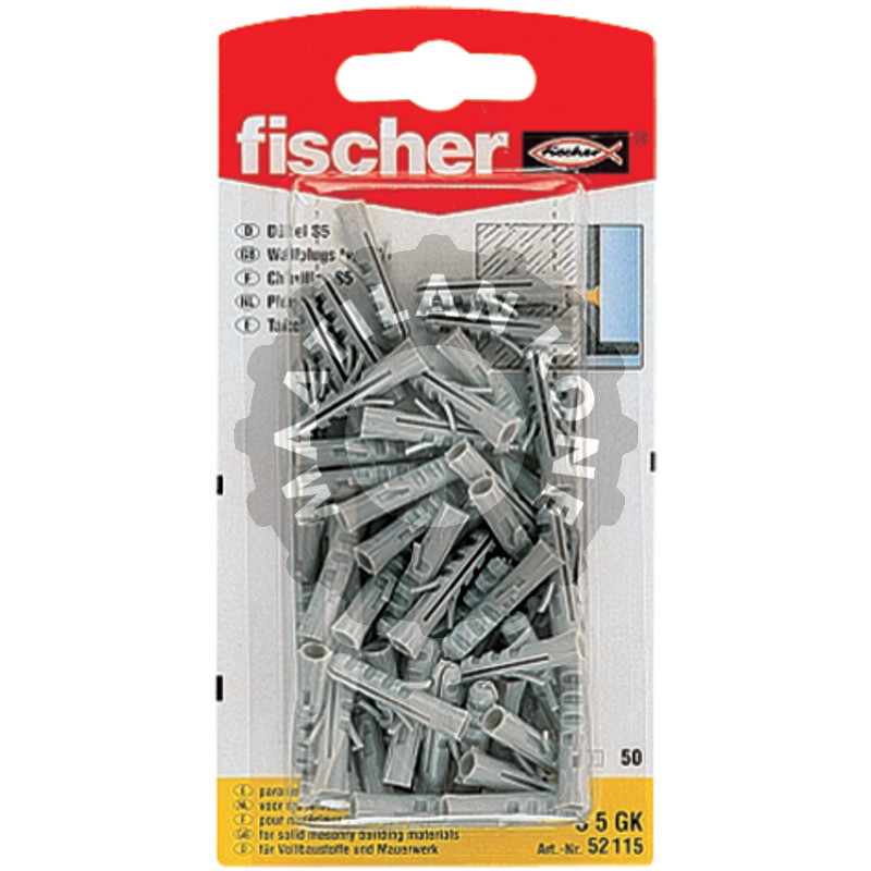 Kiinnitystulppa S (itsepalvelupakkaus)