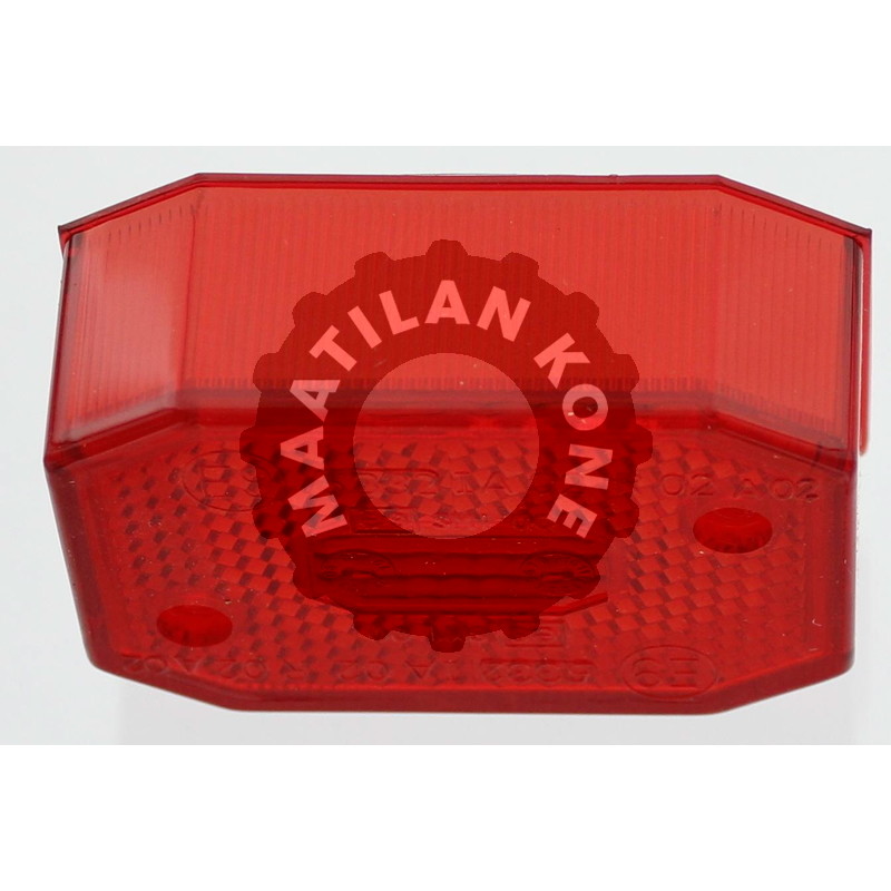 Valon linssi, punainen