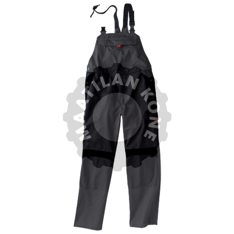 Haalarit antrasiitti/musta, koko 46