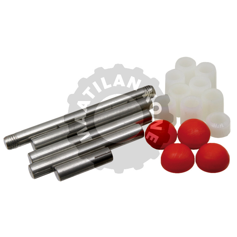 Akselisarja, ruostumaton teräs