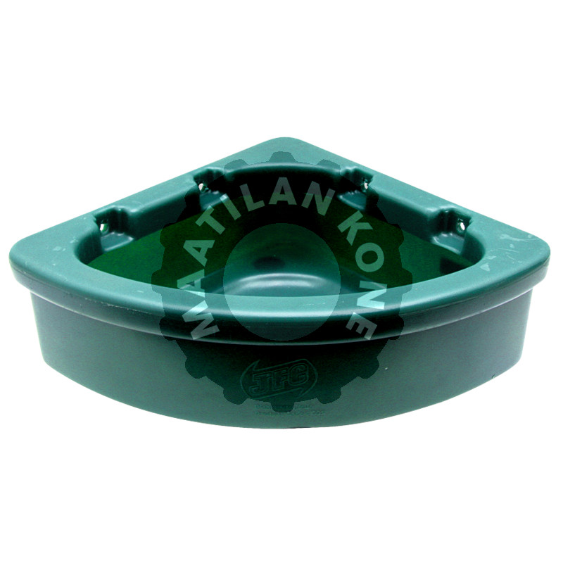 Ruokintakaukalo nurkkaan