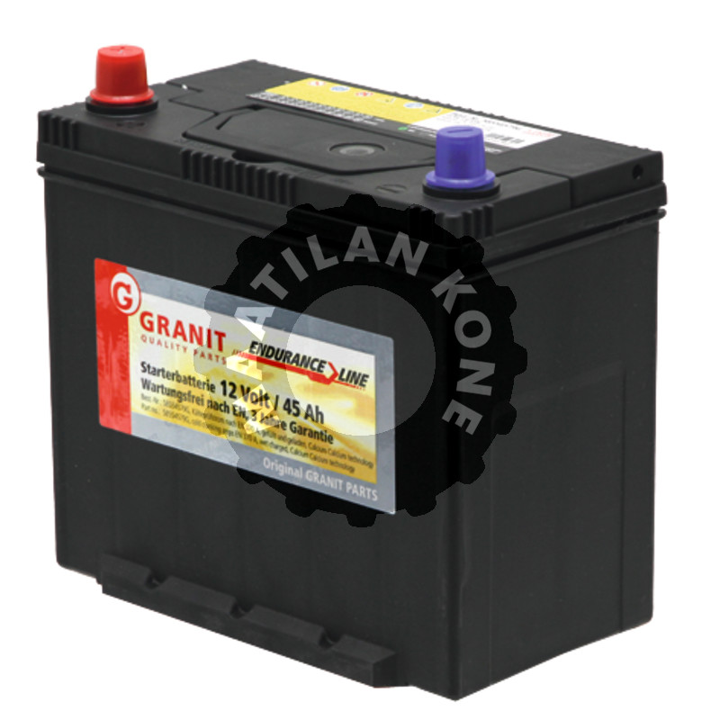 Akku 12V 45Ah täysi
