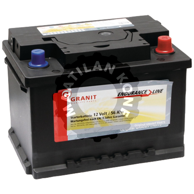Akku 12V 56Ah täysi