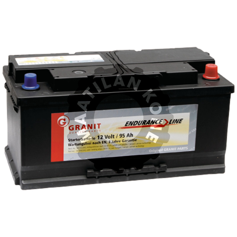 Akku 12V 95Ah täysi