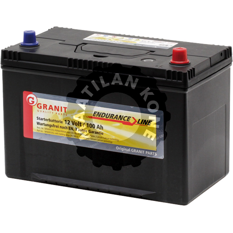 Akku 12V 100Ah täysi