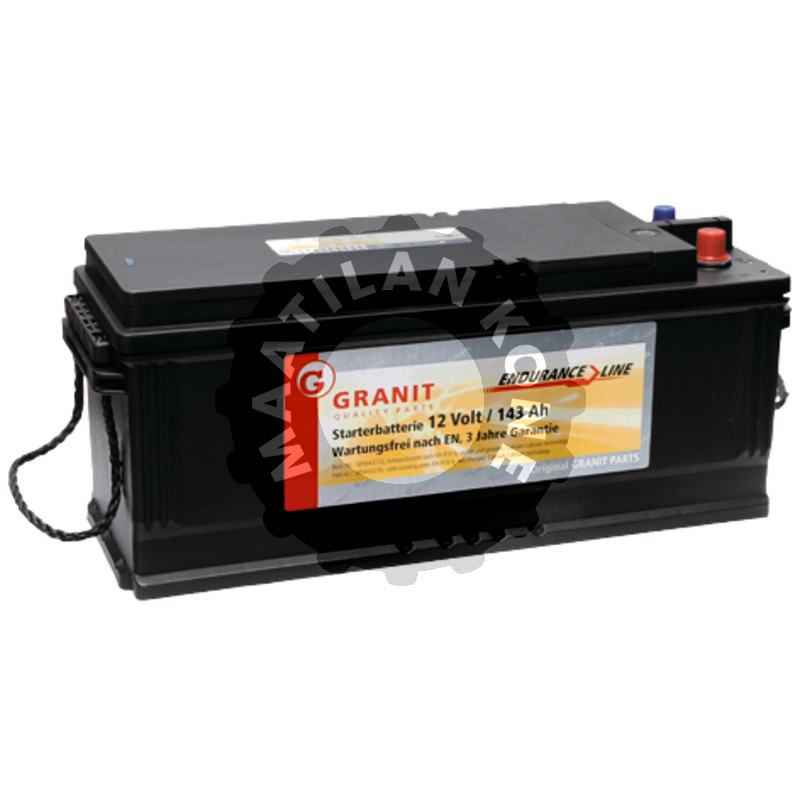 Akku 12V 143Ah täysi