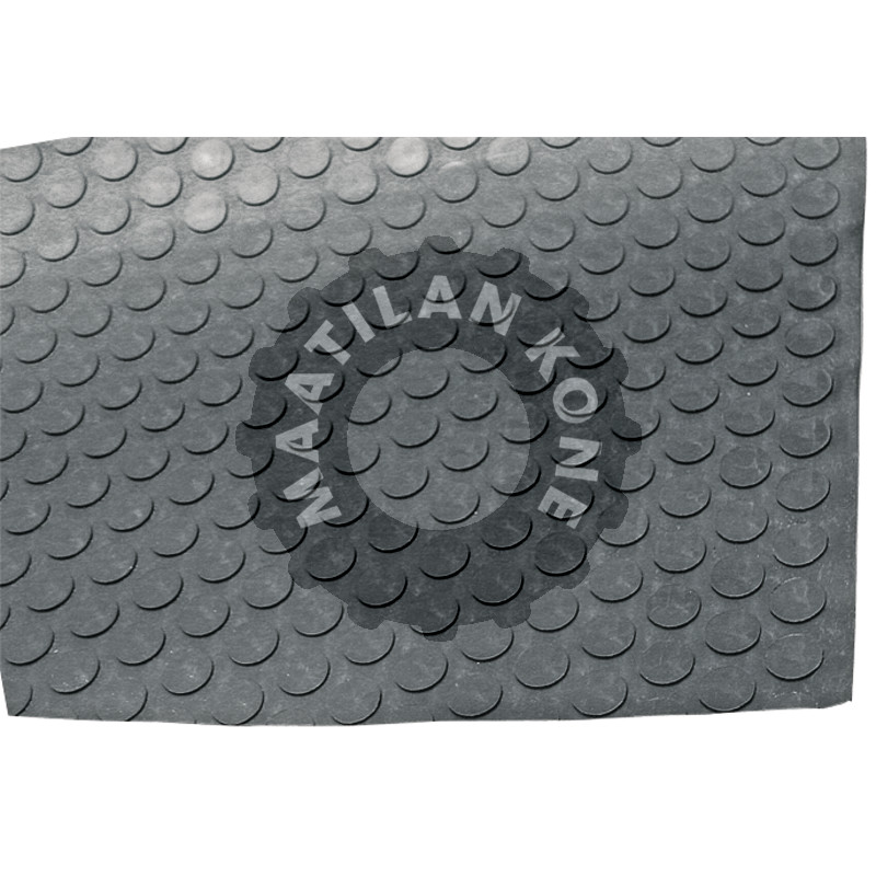 Litteä nappikuvioitu matto