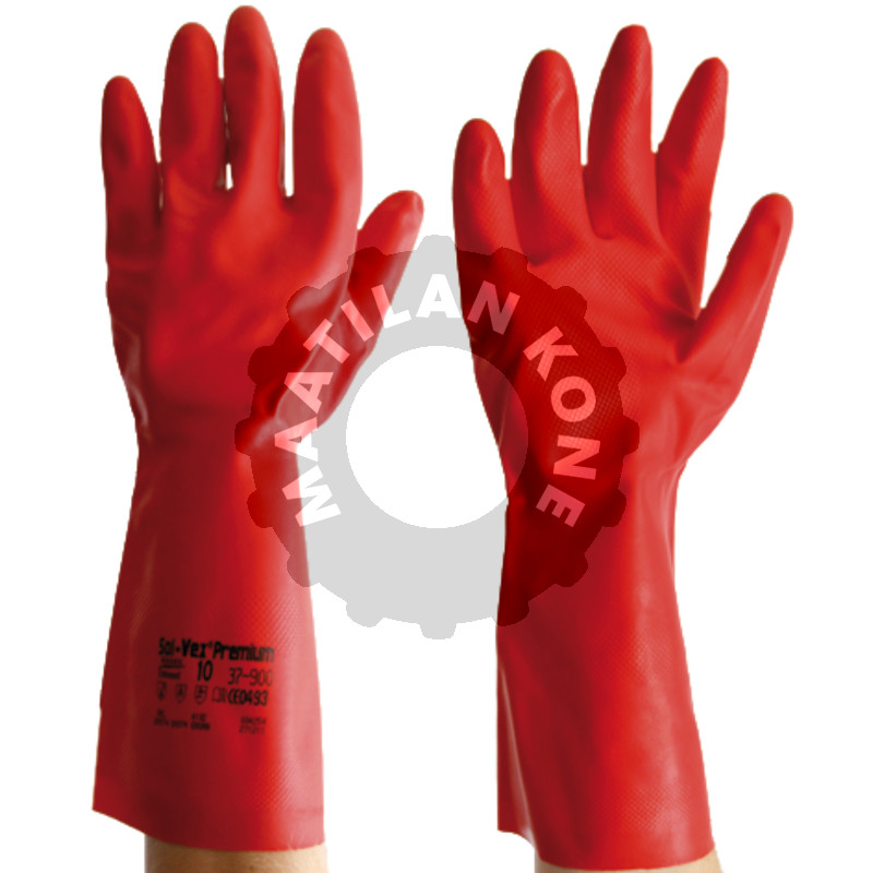 Suojakäsineet kasvien ruiskutukseen