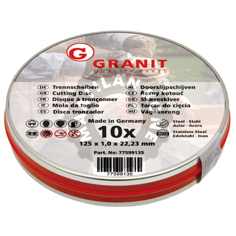 Katkaisulaikka, teräs