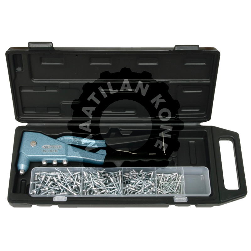 Pop-niittisarja pihdeillä