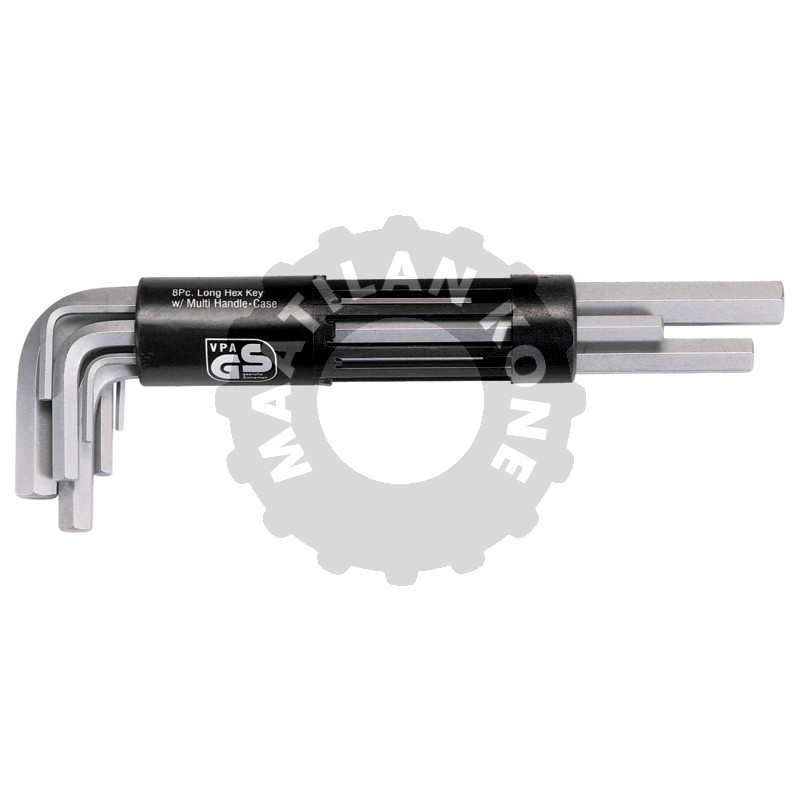 CLASSIC 3 in 1 kuusiokolosarja, 8 osaa, 5/64"-3/8"