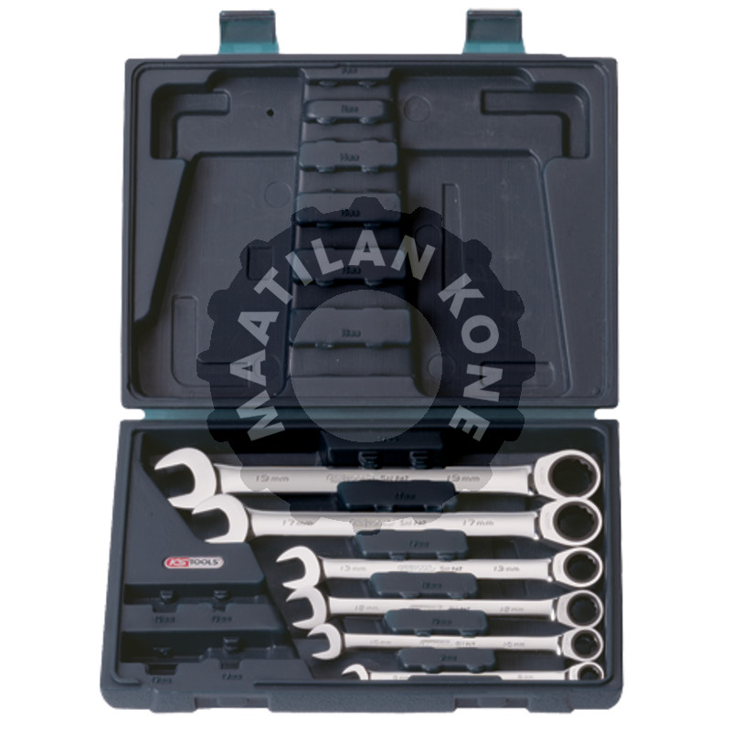 GEARplus® räikkälenkkisarja, 6-osainen, 8-19mm