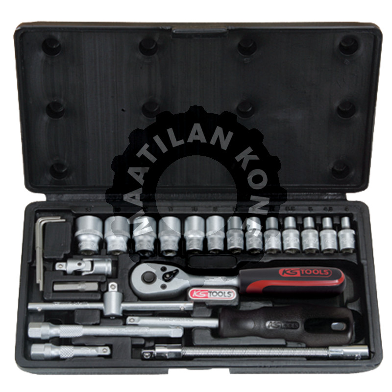 1/4" SUPERLOCK hylsysarja, 25 osaa