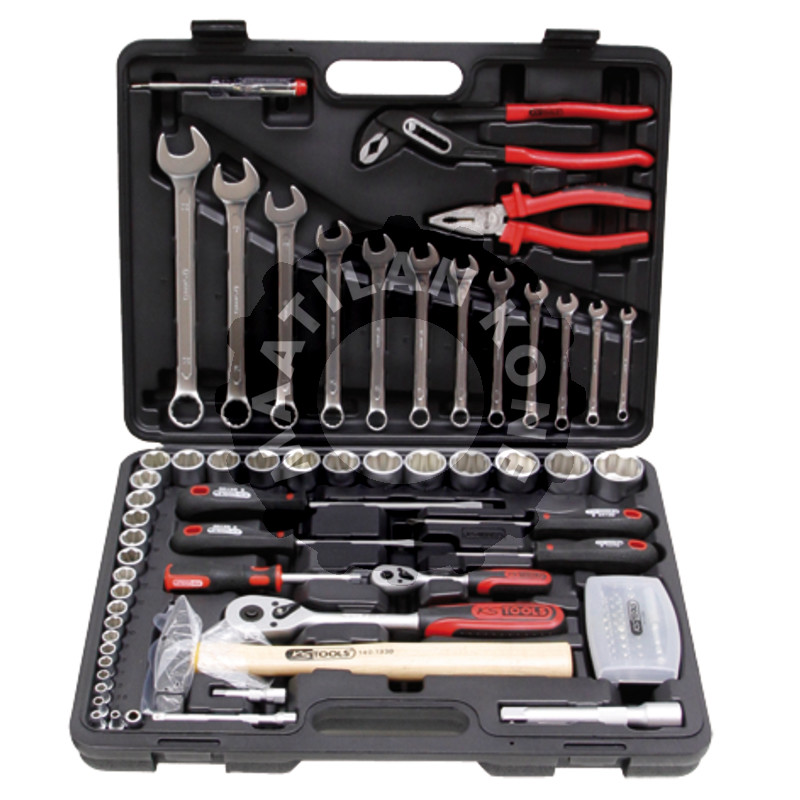 1/4" +1/2" SUPERLOCK työkalusarja, 88 osaa