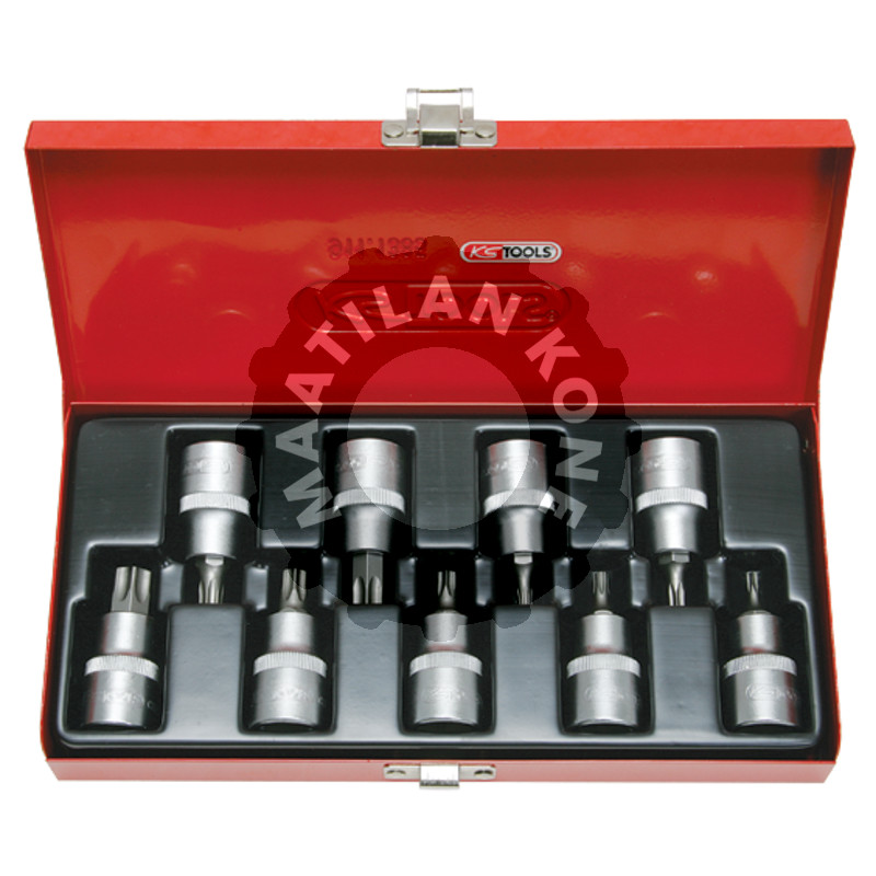 1/2" Kärkisarja TX-pulteille, 9 osaa, T20-T60