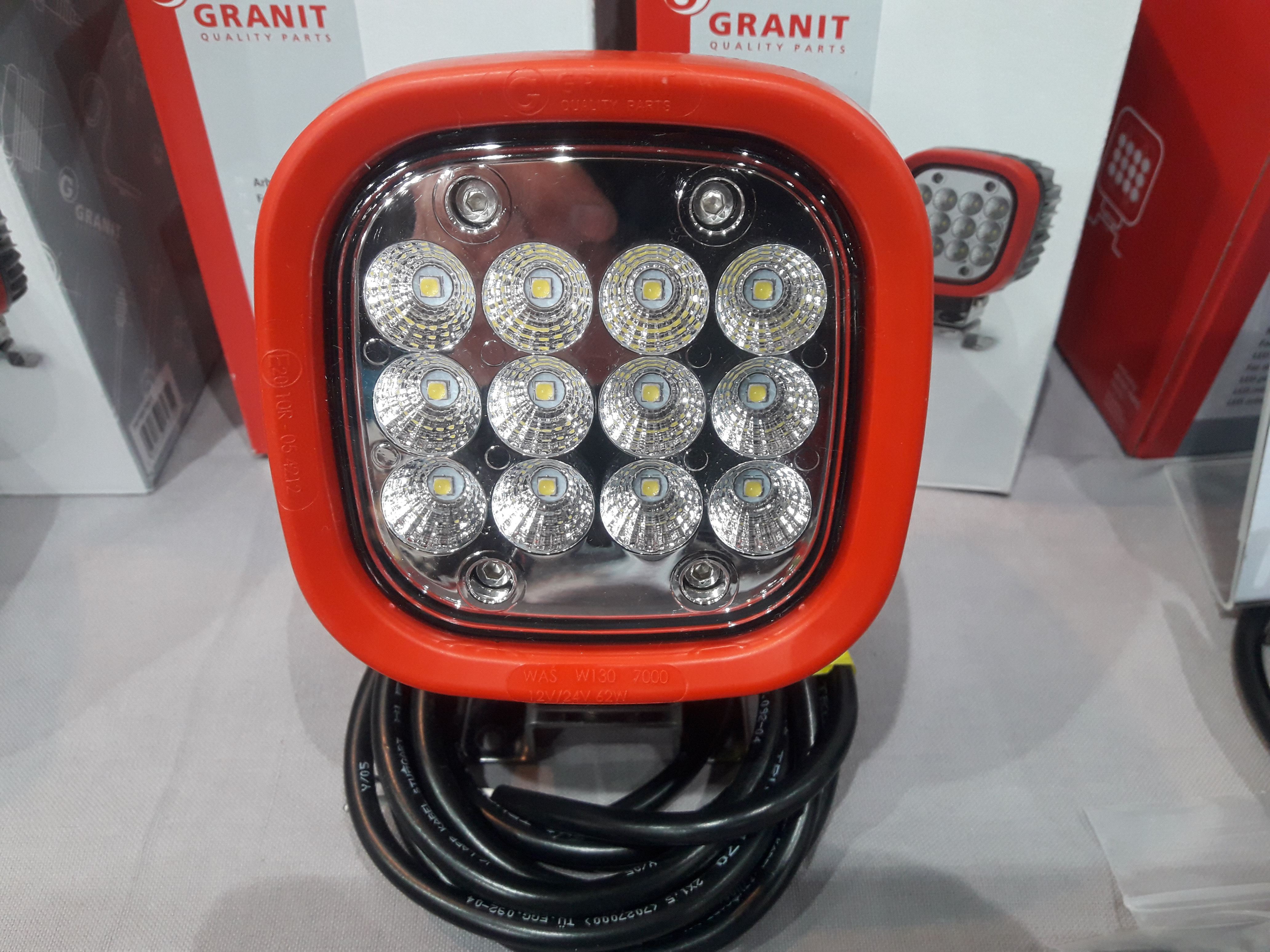 Led-työvalo 7000 Lumenia Laaja valonsäde